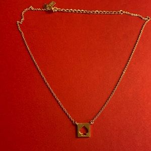 Kate Spade gold necklace